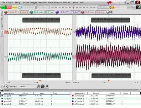 Keysight-主動探棒-電源紋波測試