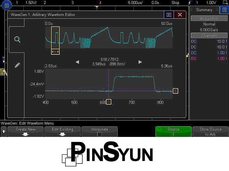 Keysight-3000G示波器-標配任意波型產生器