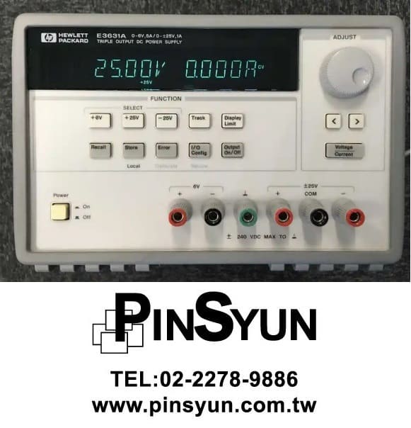 HP_E3631A三通道電源供應器_Keysight_安捷倫