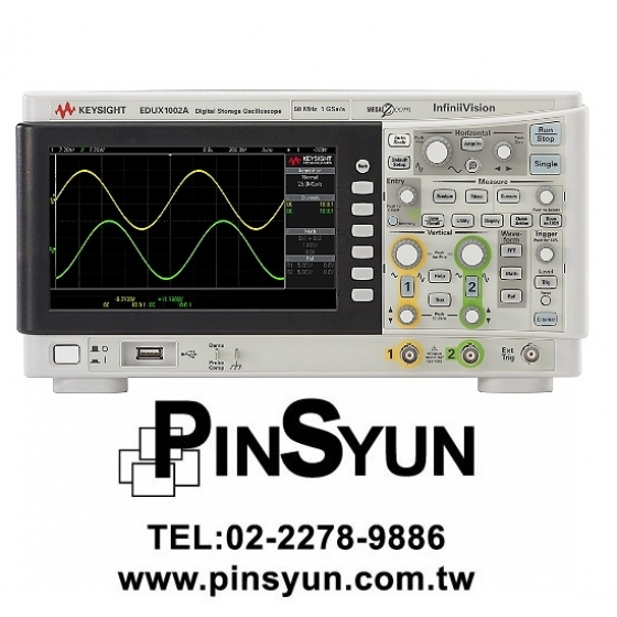 EDUX1002A_便宜示波器>