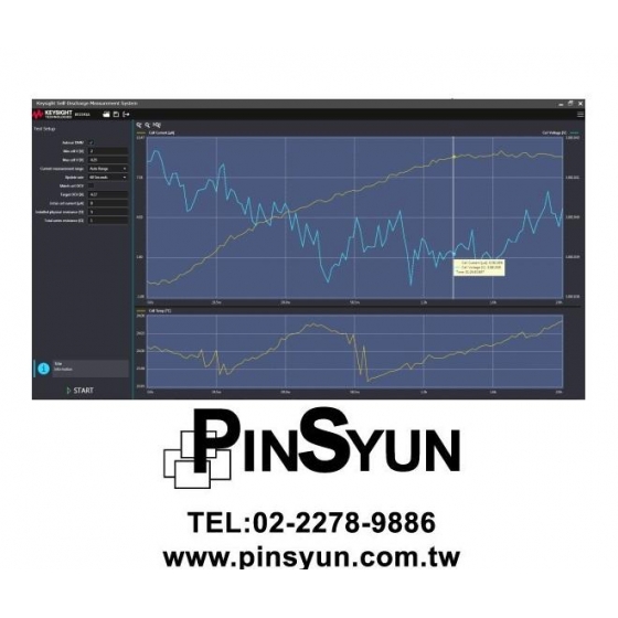 Keysight_電池自放電_電池充放電分析>