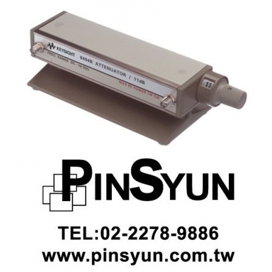 8494B 手動步進衰減器18 GHz, 11 dB, 1-dB Steps- 品勛科技 8494B 手動步進衰減器18 GHz, 11 dB, 1-dB Steps- 品勛科技