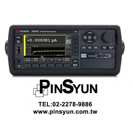 Keysight_B2981B_B2981A_微電流錶>