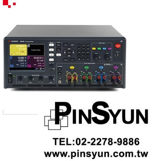 Keysight_N6705C_功耗分析_耗電測試_穿戴式裝置>